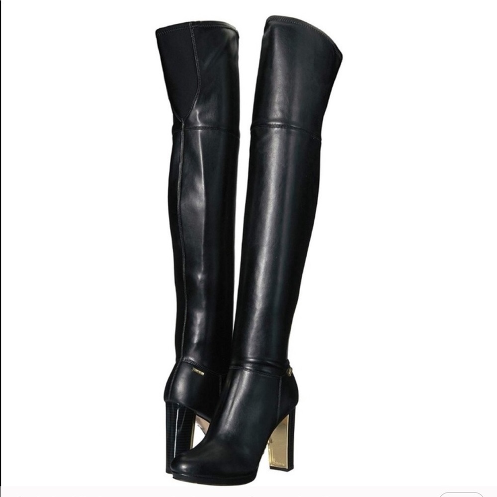 Calvin Klein Pammie Thigh High Over The Knee Boots